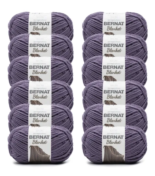 Bernat Blanket Big Ball Yarn-Purple Haze