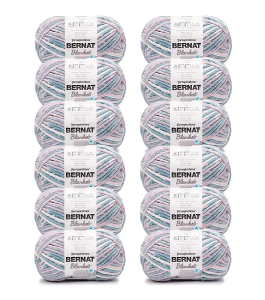 Bernat Baby Blanket Yarn 10.5oz, 12pk by Bernat