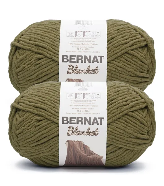 Custom Order for Becca TARTAN TWIST 10797 Bernat Blanket Yarn~220yds~ 10.5  oz Skein ~ Bernat Blanket Ya