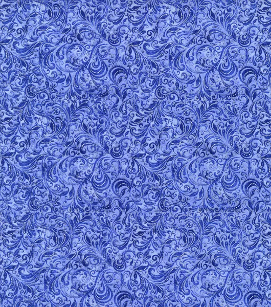 Hi Fashion Winter Blue Metallic Scrolls Christmas Cotton Fabric by Hi  Fashion | Joann x Ribblr