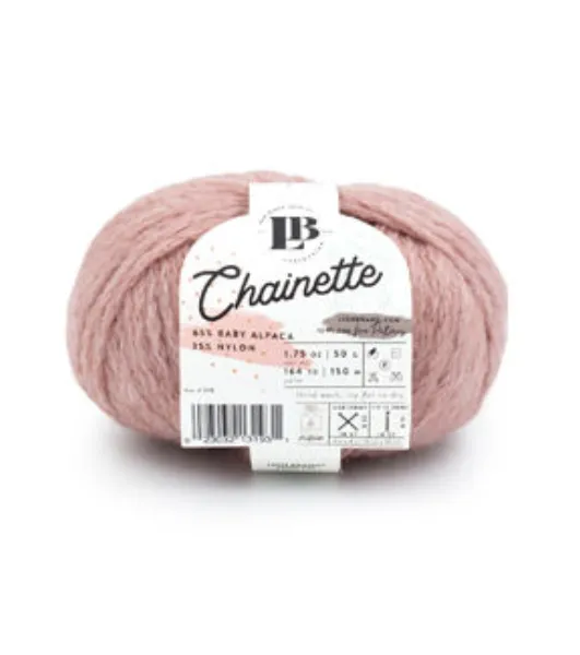 Lion Brand Worsted Chainette Alpaca Yarn Natural Yarn by Lion