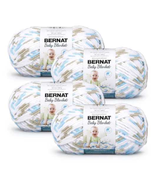 Bernat Baby Blanket Yarn Varg. - HandcraftdLuv Inc