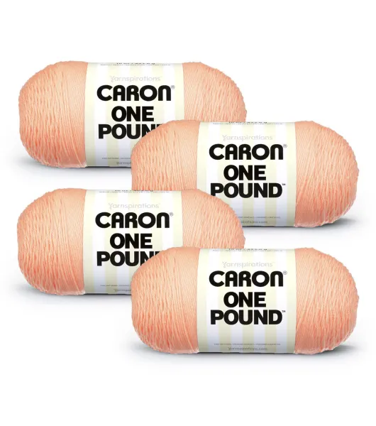 Caron One Pound Yarn (Soft Pink)