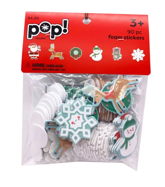 POP! Unicorn Foam Stickers Value Pack