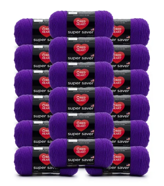 Red Heart Super Saver 18pk Worsted Weight Yarn by Red Heart