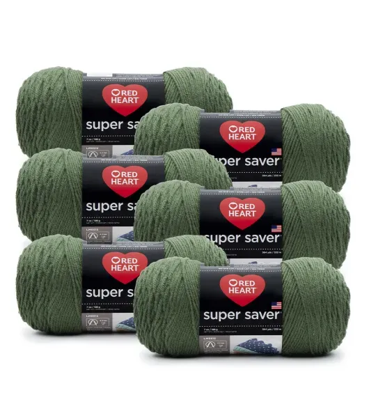 Red Heart Super Saver Dusty Grey