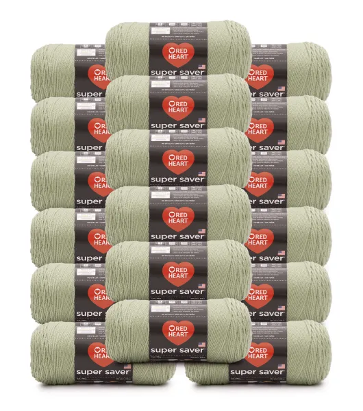 Red Heart Frosty Green Super Saver Yarn