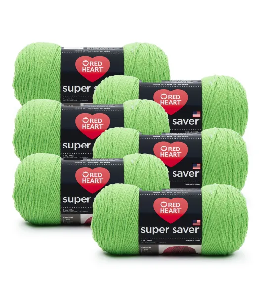 Red Heart Super Saver 6pk Worsted Weight Yarn by Red Heart | Joann x Ribblr