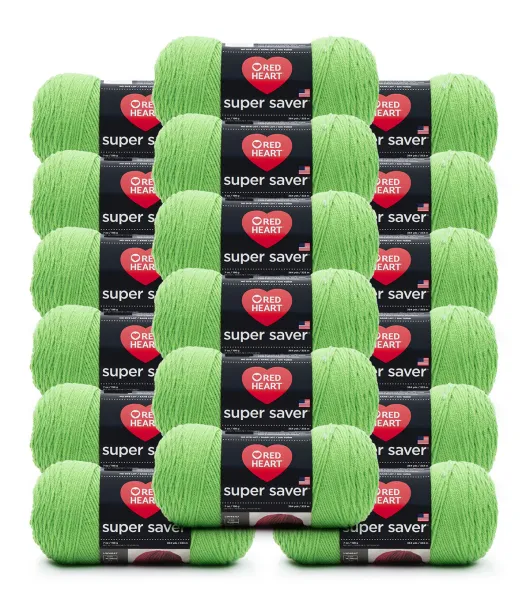 Red Heart Super Saver Spring Green