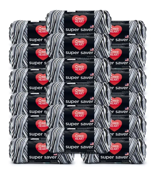 Red Heart Super Saver Yarn Zebra