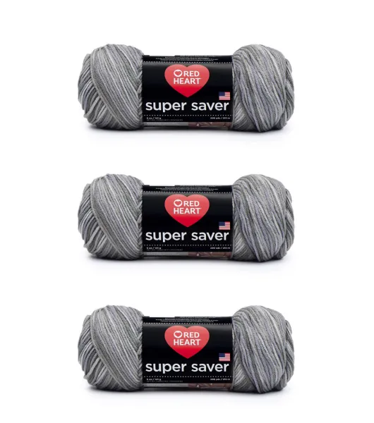 Red Heart Super Saver 3pk Worsted Weight Yarn by Red Heart