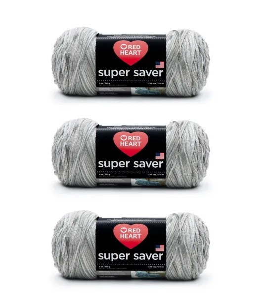 Red Heart Super Saver Dusty Grey