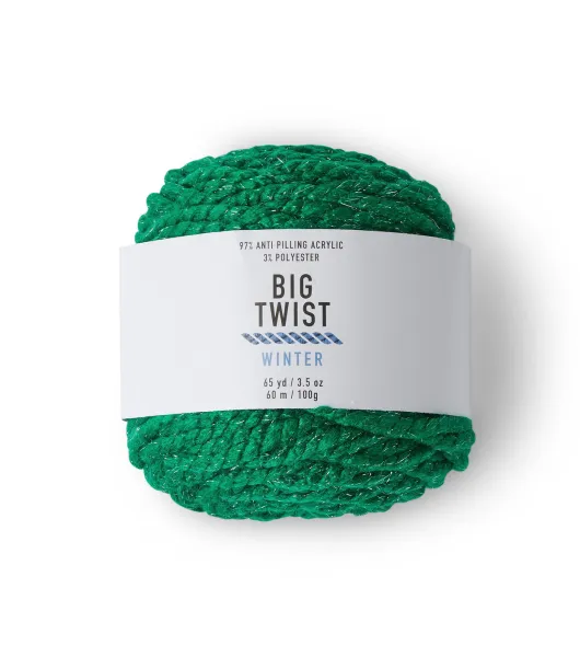 Super Bulky Acrylic Blend Winter Yarn by Big Twist by Big Twist