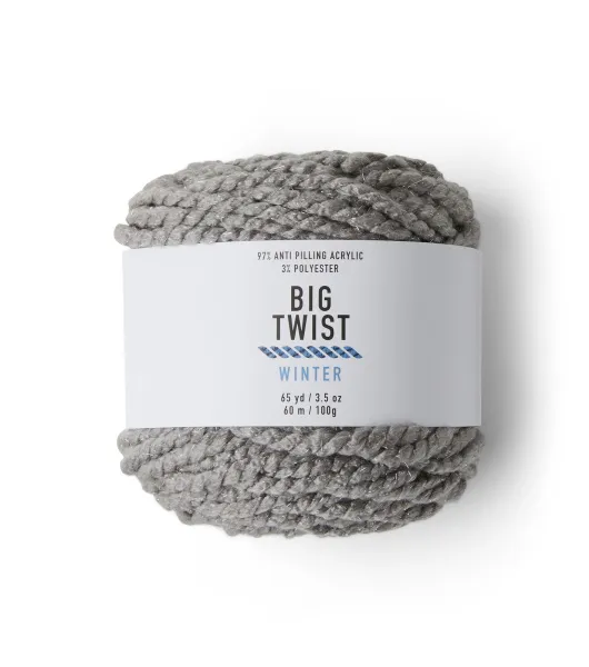 Winter 65yds Super Bulky Acrylic Blend Yarn by Big Twist