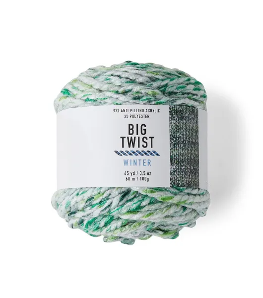 Super Bulky Acrylic Blend Winter Yarn by Big Twist by Big Twist | Joann x  Ribblr