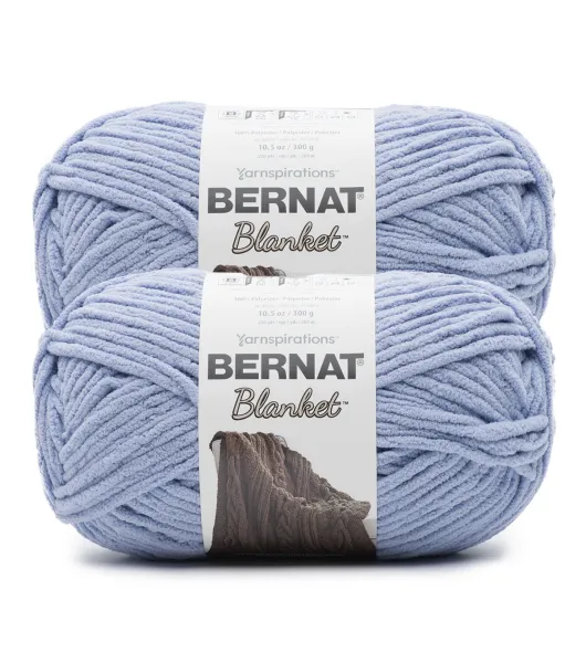 Bernat Super Bulky Polyester Blanket Yarn 2 Bundle by Bernat