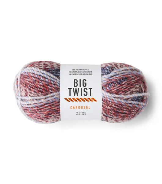 Acrylic Worsted Carousel Yarn by Big Twist by Big Twist