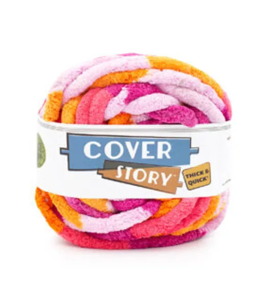 Lion Brand Super Bulky Polyester Coverstory Blanket Yarn by Lion Brand