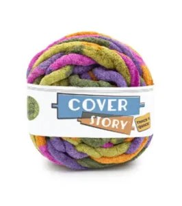 Lion Brand Jumbo Polyester Coverstory Thick & Quick Blanket Yarn