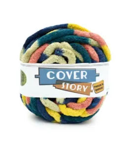 Lion Brand Super Bulky Polyester Coverstory Dreamland Blanket Yarn