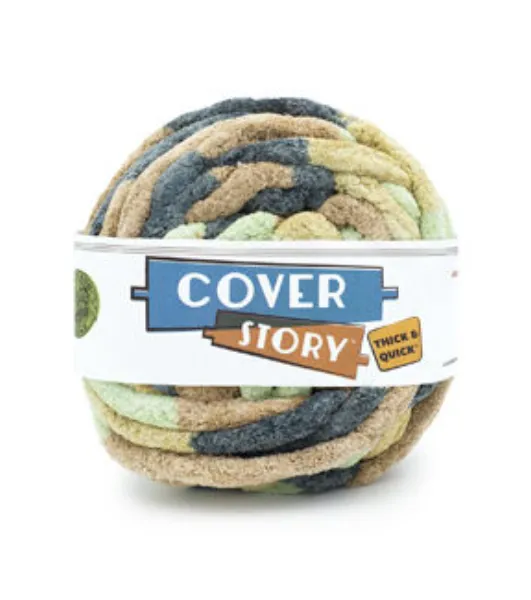 Lion Brand Jumbo Polyester Coverstory Thick & Quick Blanket Yarn by Lion  Brand