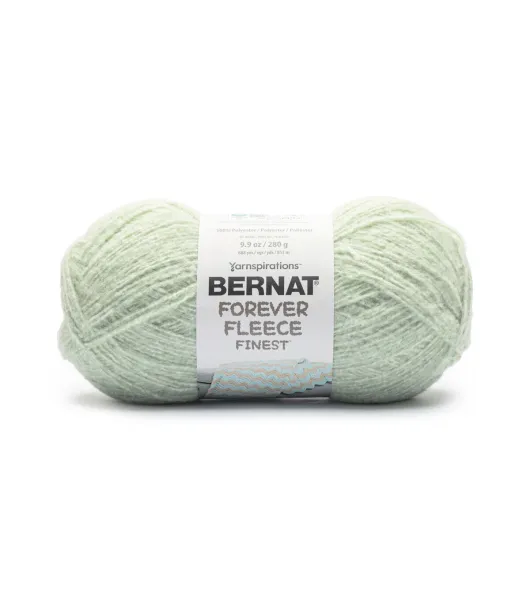 Bernat 9.9oz Worsted Polyester Forever Fleece Finest Yarn by Bernat