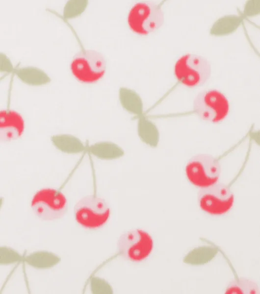 Multi Strawberries Blizzard Fleece Fabric