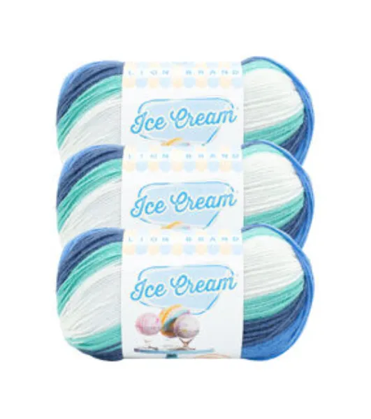 Lion Brand Ice Cream Yarn 3pk by Lion Brand