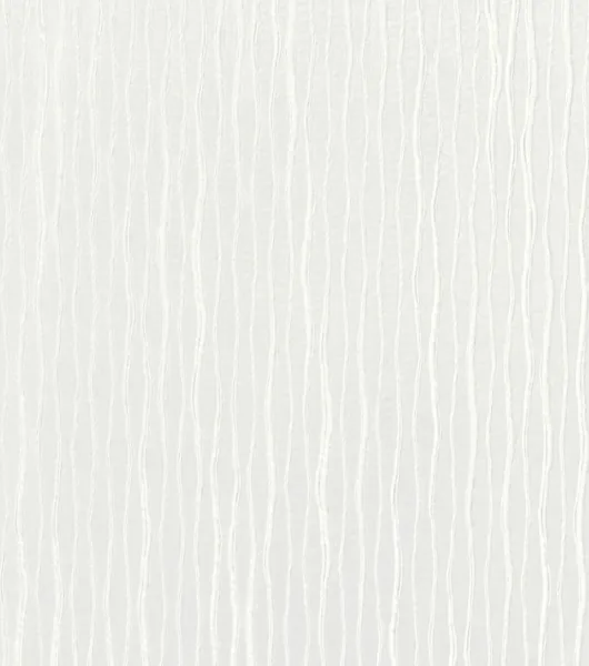 Covington White Stripe Sheer Polyester Drapery Fabric by Covington