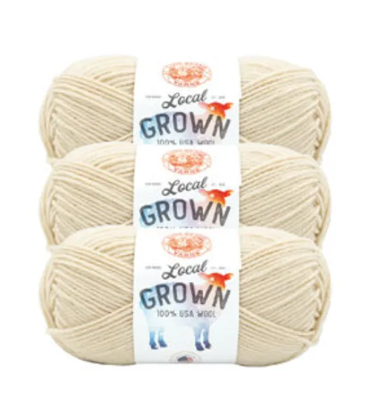 Lion Brand Local Grown Yarn - Vanilla Bean