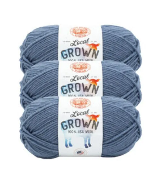 What is this new yarn from Lion Brand all about? Local Grown Yarn