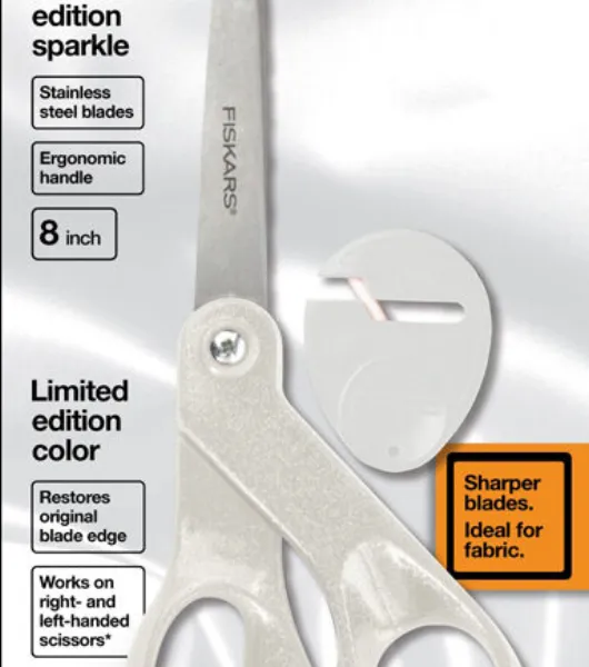 Scissors Sharpener by Fiskars Purple 