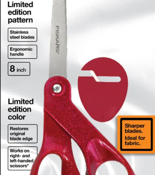 Fiskars Scissors Left Handed 8 Hs