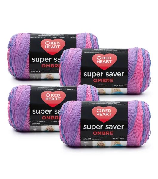 Red Heart Super Saver Yarn - Medium Purple