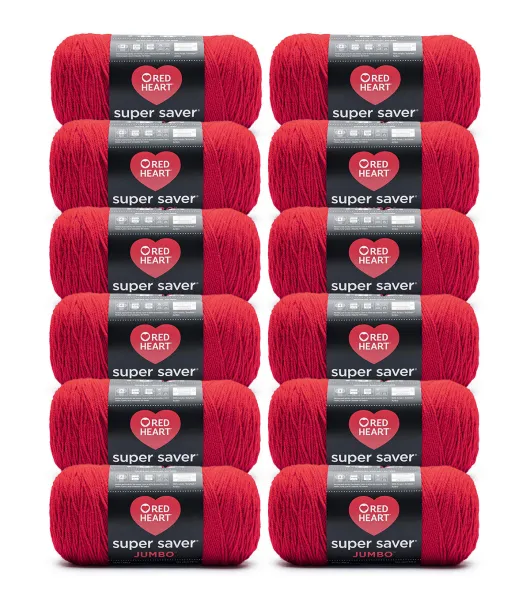 Red Heart Super Saver Cherry Red Yarn