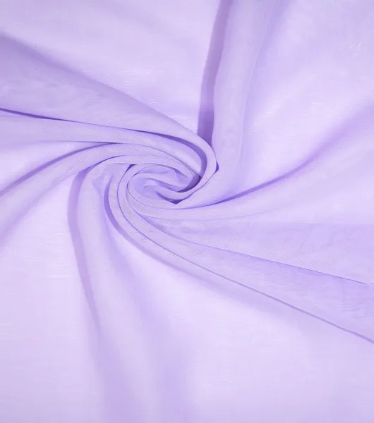 Purple Chiffon Fabric