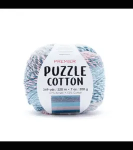 Premier Yarns Home Cotton Yarn - Solid Cone Pastel Blue