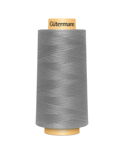 Gutermann White 100% Cotton Sewing Thread, 3281 yd 