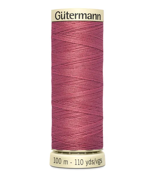 6 NEW bright Pink colors GUTERMANN 100% polyester thread 110 yard Spools