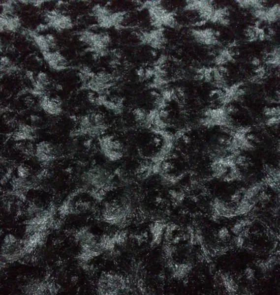 Faux Fur Swirl Design Fabric