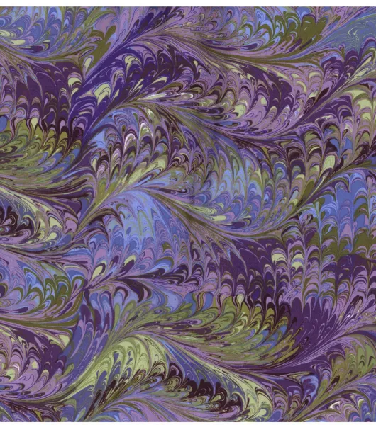 Legacy Studio Batik Fabric Purple Oil Slick by Legacy Studio