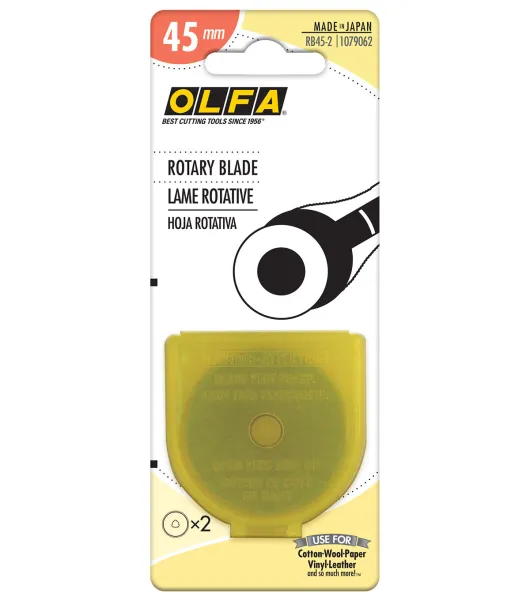 Sullivan's Quilter's Choice Rotary Cutter Blades 45mm 10pk