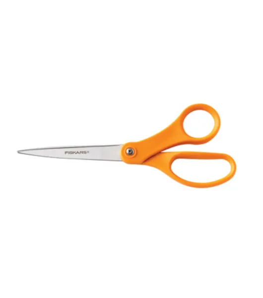 Fiskars Home Office Scissors 8 Straight, Orange