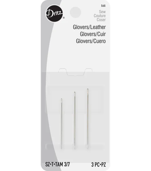 Dritz Leather Needles, 3 Count 