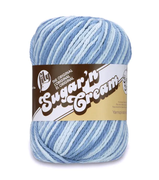 Lily Sugar'n Cream Yarn - Ombres Super Size Damask