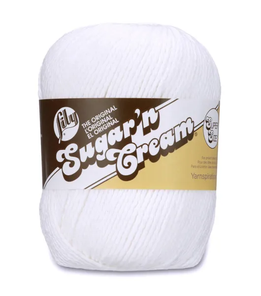 Lily Sugar 'n Cream Yarn Ecru