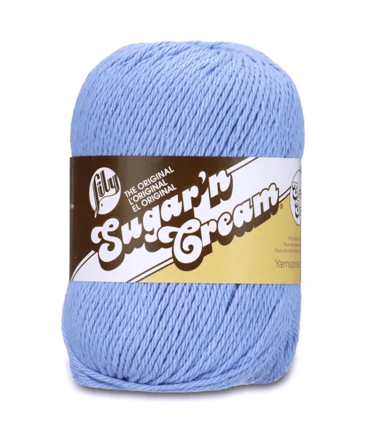 Sugar'n Cream Yarn - Solids - Overcast