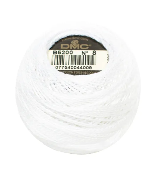 DMC Pearl Cotton Ball Size 8 87yd, Navy Blue