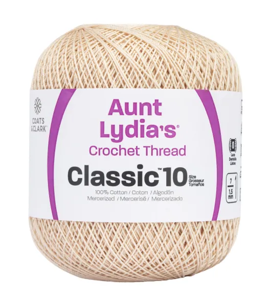 Coats And Clark Aunt Lydia's Classic Crochet Thread - Size 10 - Wasabi