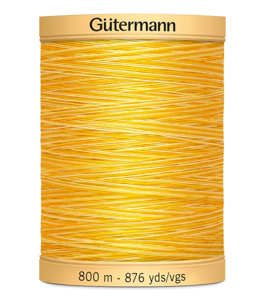 Gutermann Cotton Thread - Gold, 876 yd Spool